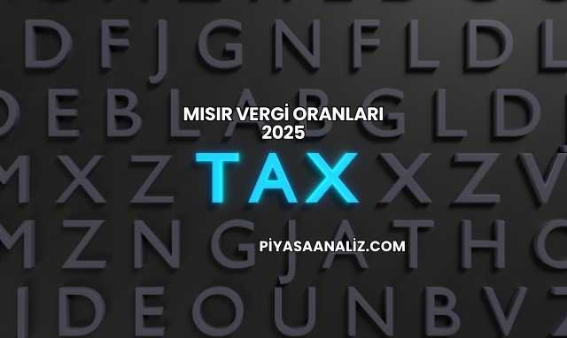 Mısır Vergi Oranları 2025