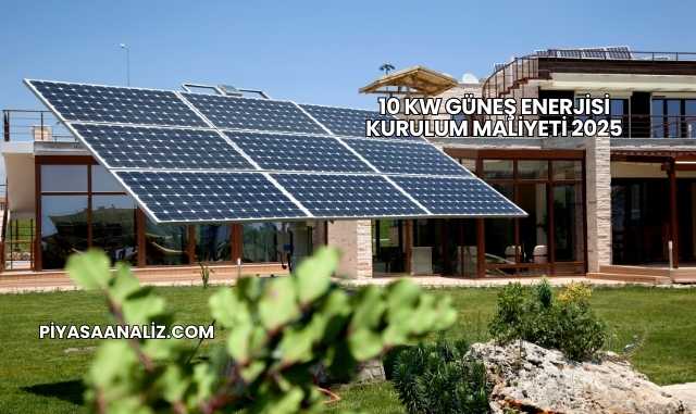 10 Kw Güneş Enerjisi Kurulum Maliyeti 2025