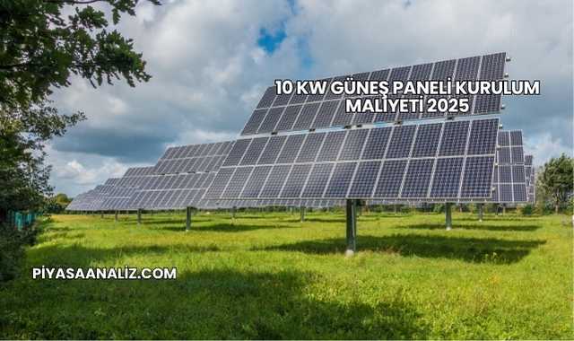 10 Kw Güneş Paneli Kurulum Maliyeti 2025
