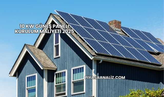10 Kw Güneş Paneli Kurulum Maliyeti 2025