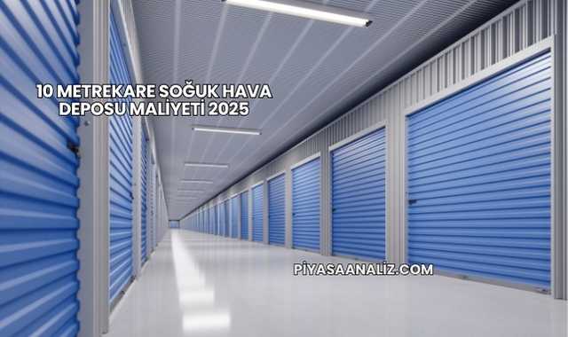 10 Metrekare Soğuk Hava Deposu Maliyeti 2025