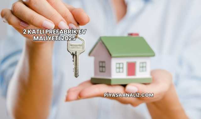 2 Katlı Prefabrik Ev Maliyeti 2025