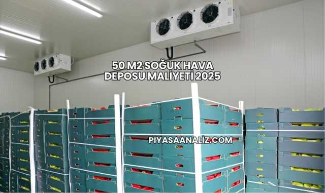 50 M2 Soğuk Hava Deposu Maliyeti 2025