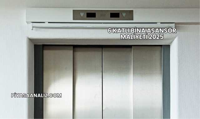 6 Katlı Bina Asansör Maliyeti 2025