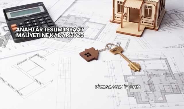 Anahtar Teslim İnşaat Maliyeti Ne Kadar 2025
