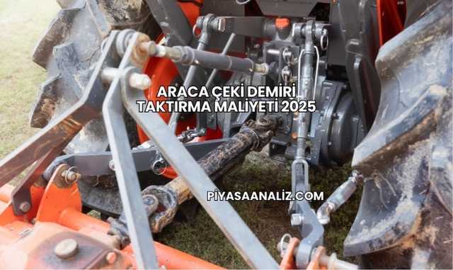 Araca Çeki Demiri Taktırma Maliyeti 2025