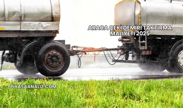 Araca Çeki Demiri Taktırma Maliyeti 2025