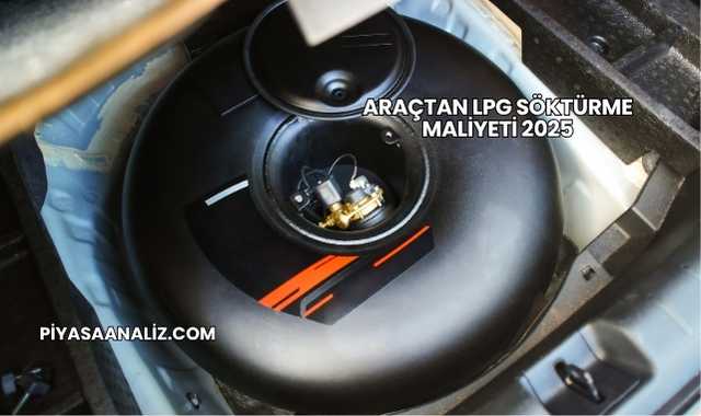 Araçtan LPG Söktürme Maliyeti 2025