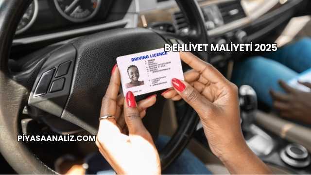 B Ehliyet Maliyeti 2025