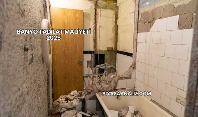 Banyo Tadilat Maliyeti 2025