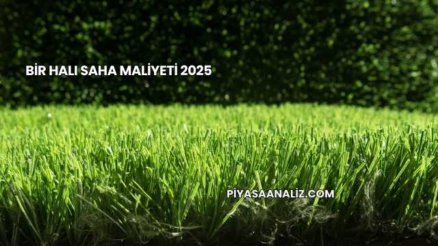Bir Halı Saha Maliyeti 2025