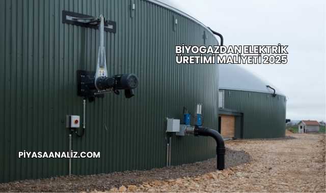 Biyogazdan Elektrik Üretimi Maliyeti 2025