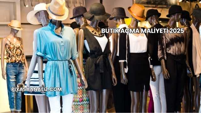 Butik Açma Maliyeti 2025
