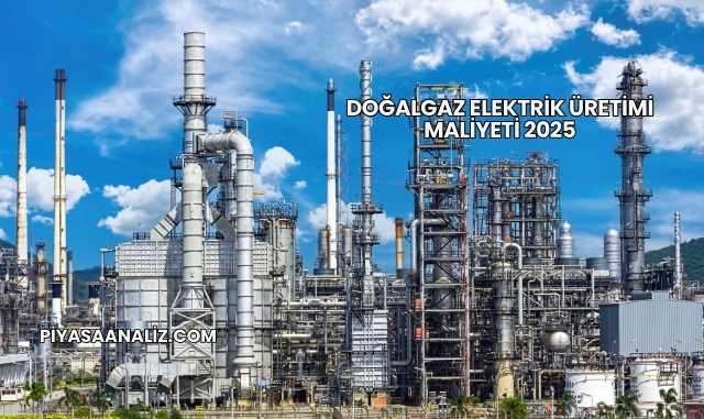 Doğalgaz Elektrik Üretimi Maliyeti 2025
