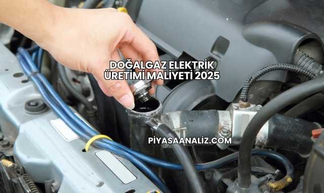 Doğalgaz Elektrik Üretimi Maliyeti 2025