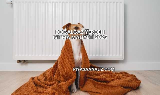 Doğalgaz Yerden Isıtma Maliyeti 2025