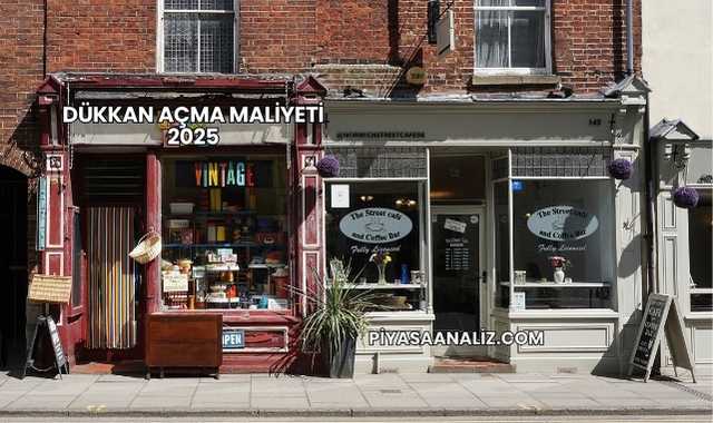 Dükkan Açma Maliyeti 2025