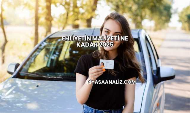 Ehliyetin Maliyeti Ne Kadar 2025