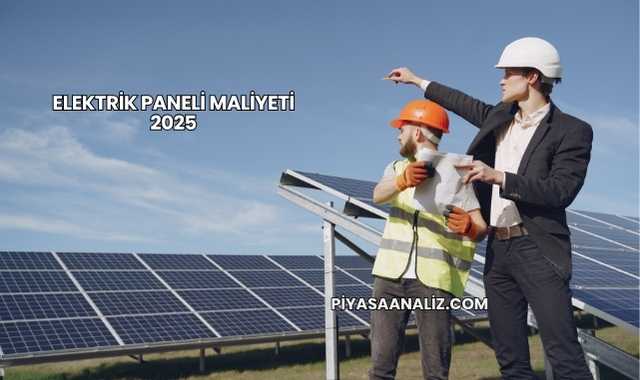 Elektrik Paneli Maliyeti 2025