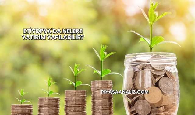 Etiyopya'da Nelere Yatırım Yapılabilir?