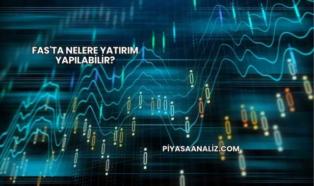 Fas'ta Nelere Yatırım Yapılabilir?