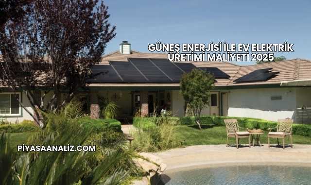 Güneş Enerjisi ile Ev Elektrik Üretimi Maliyeti 2025