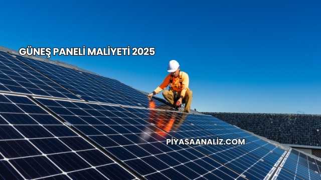 Güneş Paneli Maliyeti 2025