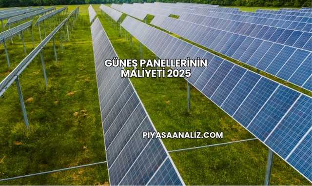 Güneş Panellerinin Maliyeti 2025