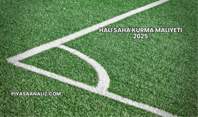 Halı Saha Kurma Maliyeti 2025