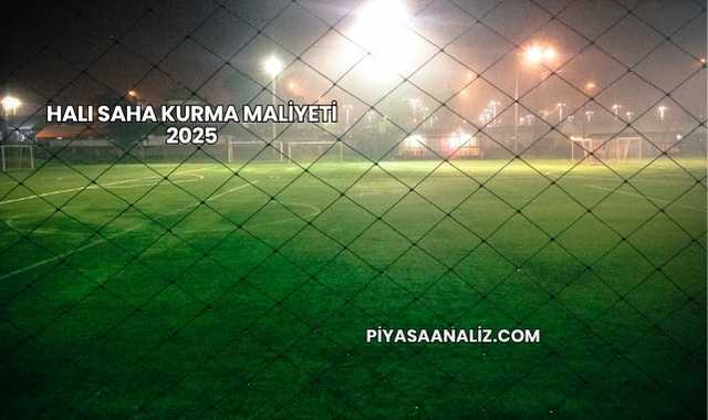 Halı Saha Kurma Maliyeti 2025