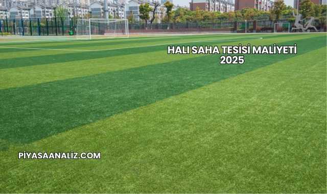 Halı Saha Tesisi Maliyeti 2025