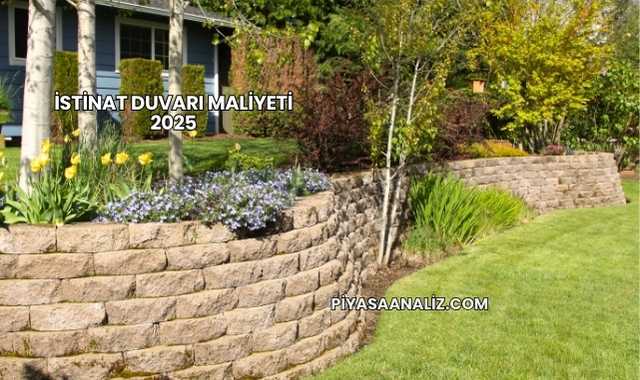 İstinat Duvarı Maliyeti 2025