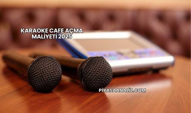 Karaoke Cafe Açma Maliyeti 2025