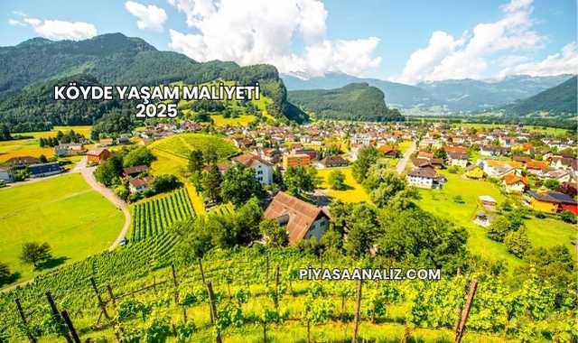 Köyde Yaşam Maliyeti 2025