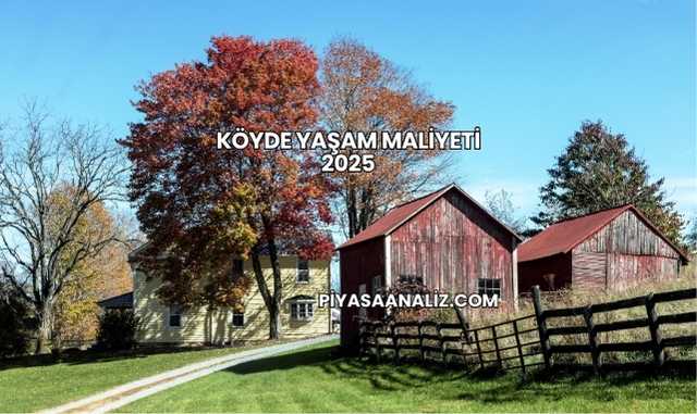 Köyde Yaşam Maliyeti 2025