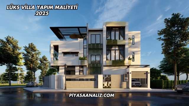 Lüks Villa Yapım Maliyeti 2025