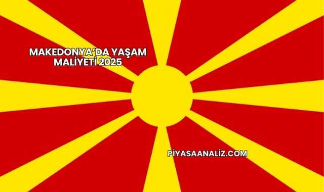 Makedonya’da Yaşam Maliyeti 2025