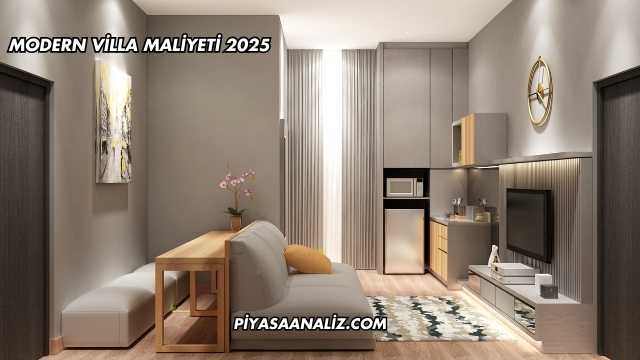 Modern Villa Maliyeti 2025