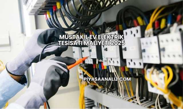Müstakil Ev Elektrik Tesisatı Maliyeti 2025
