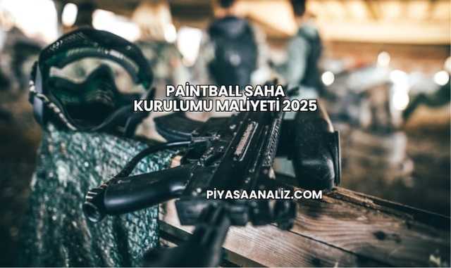 Paintball Saha Kurulumu Maliyeti 2025