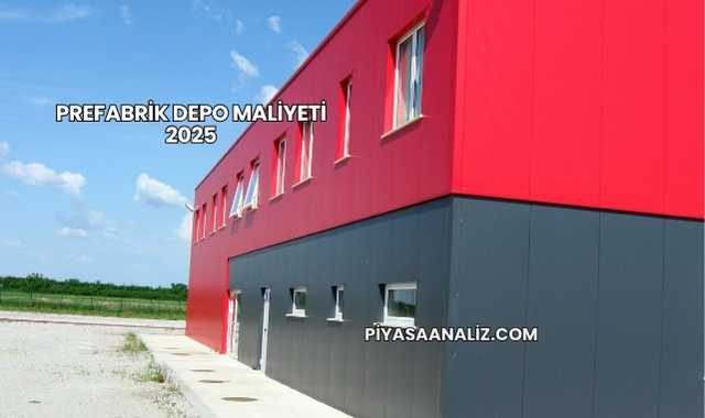 Prefabrik Depo Maliyeti 2025