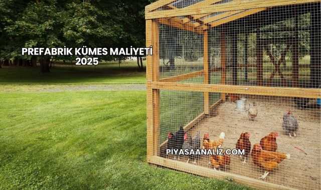 Prefabrik Kümes Maliyeti 2025