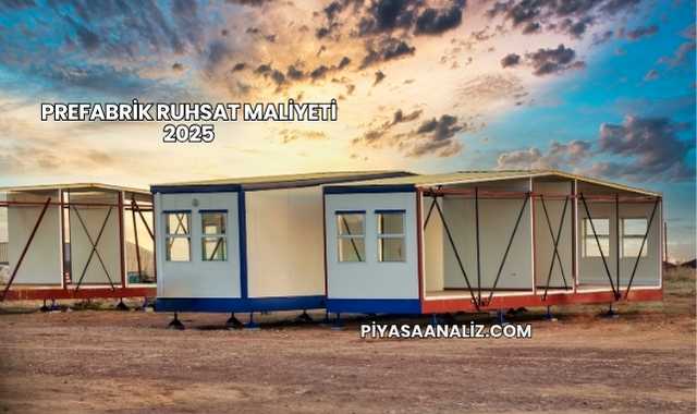 Prefabrik Ruhsat Maliyeti 2025