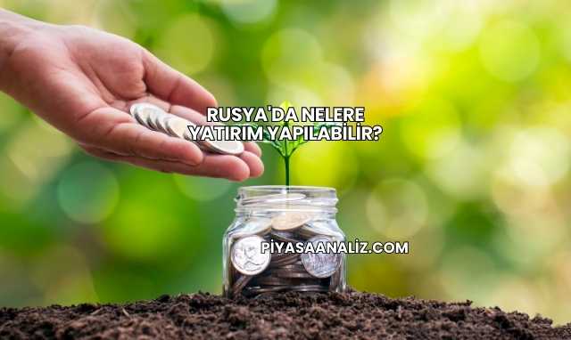 Rusya'da Nelere Yatırım Yapılabilir?