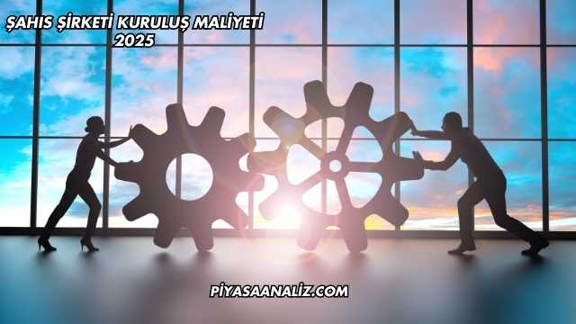 Şahıs Şirketi Kuruluş Maliyeti 2025