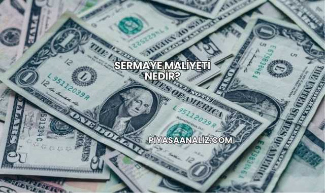 Sermaye Maliyeti Nedir?