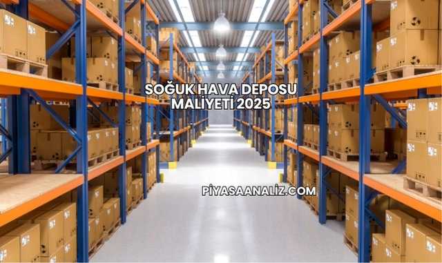 Soğuk Hava Deposu Maliyeti 2025