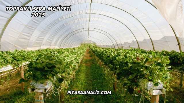 Topraklı Sera Maliyeti 2025