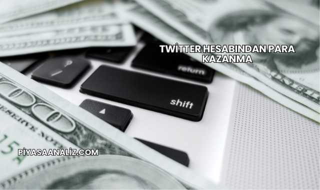 Twitter Hesabından Para Kazanma