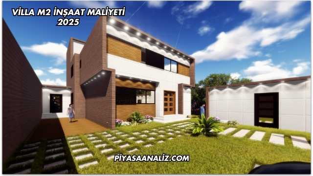Villa m2 İnşaat Maliyeti 2025